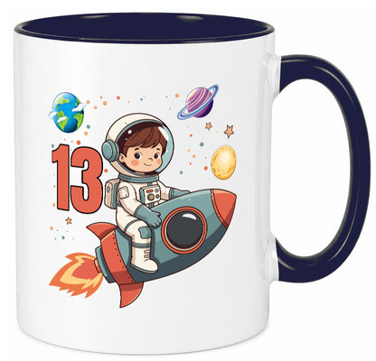 13. Geburtstag | 13 Jahre Astronaut Weltraum lustiger Spruch Geschenk