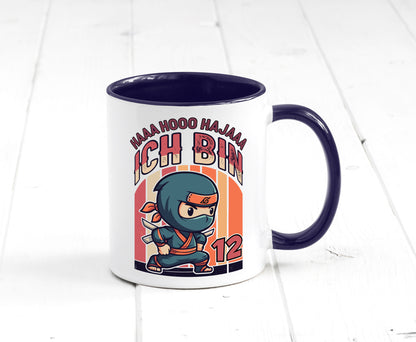 12. Geburtstag | Ninja Junge 12 Jahre Humor Geschenkidee Tasse