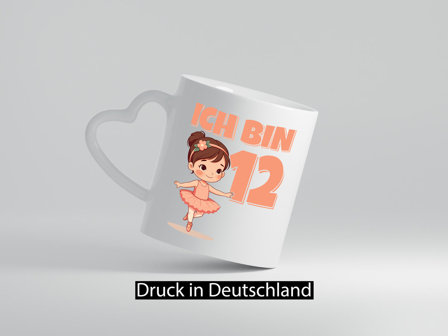 12 Geburtstag | Jahre Ballerina Mädchen Ballet Geschenkidee Humor Tasse