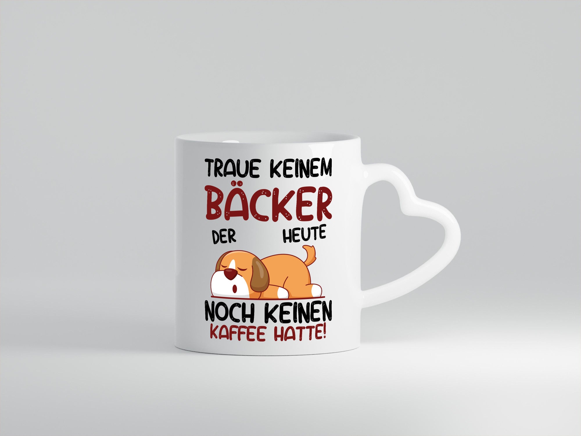 Traue keinem Bäcker | Bäckerei Backen Konditor lustig Humor Geschenkidee