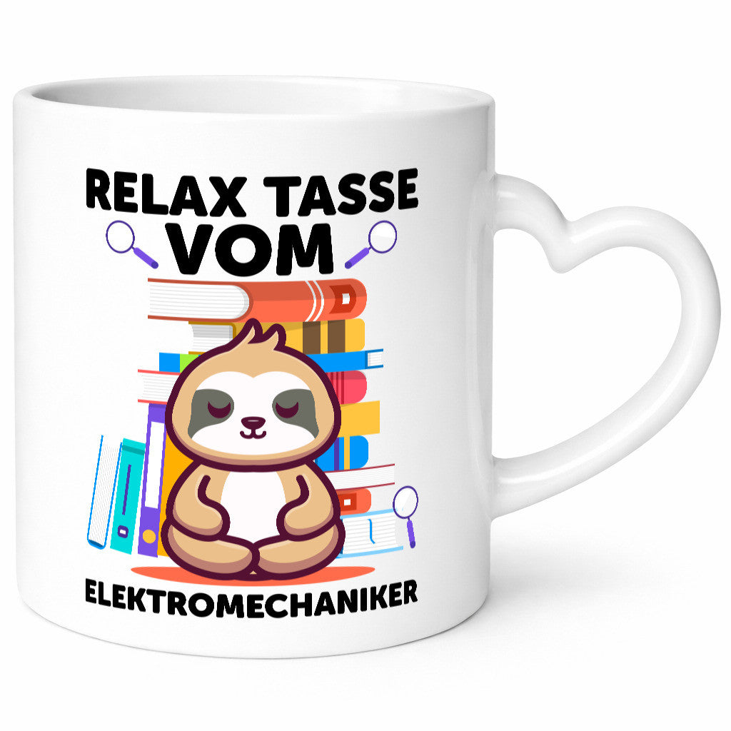 Relax Tasse: Elektromechaniker | Mechaniker Geschenk Humor Geschenkidee