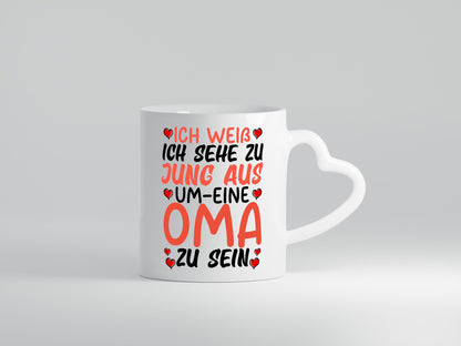 Sehe Jung aus um eine Oma zu sein | Großmutter Geschenk Familie Geschenkidee