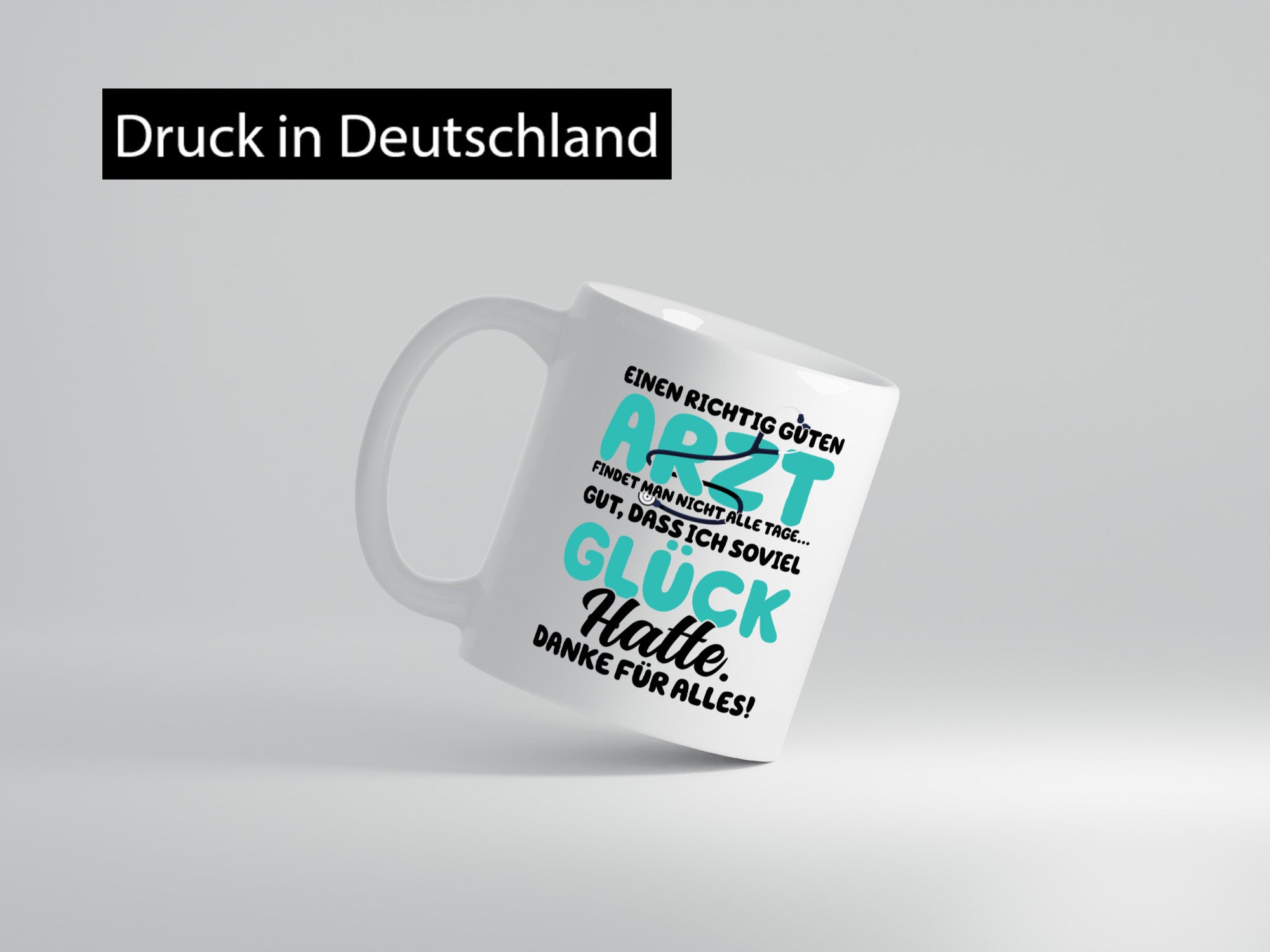 Richtig guter Arzt | Dankeschön Tasse Ärzte Spruch vl2 Geschenkidee Humor