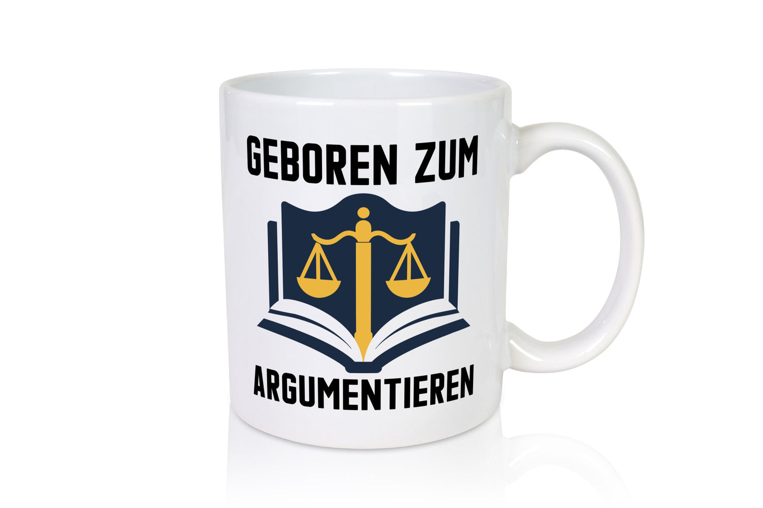 Geboren zum Argumentieren | Argumente Anwalt lustiger Spruch Geschenk