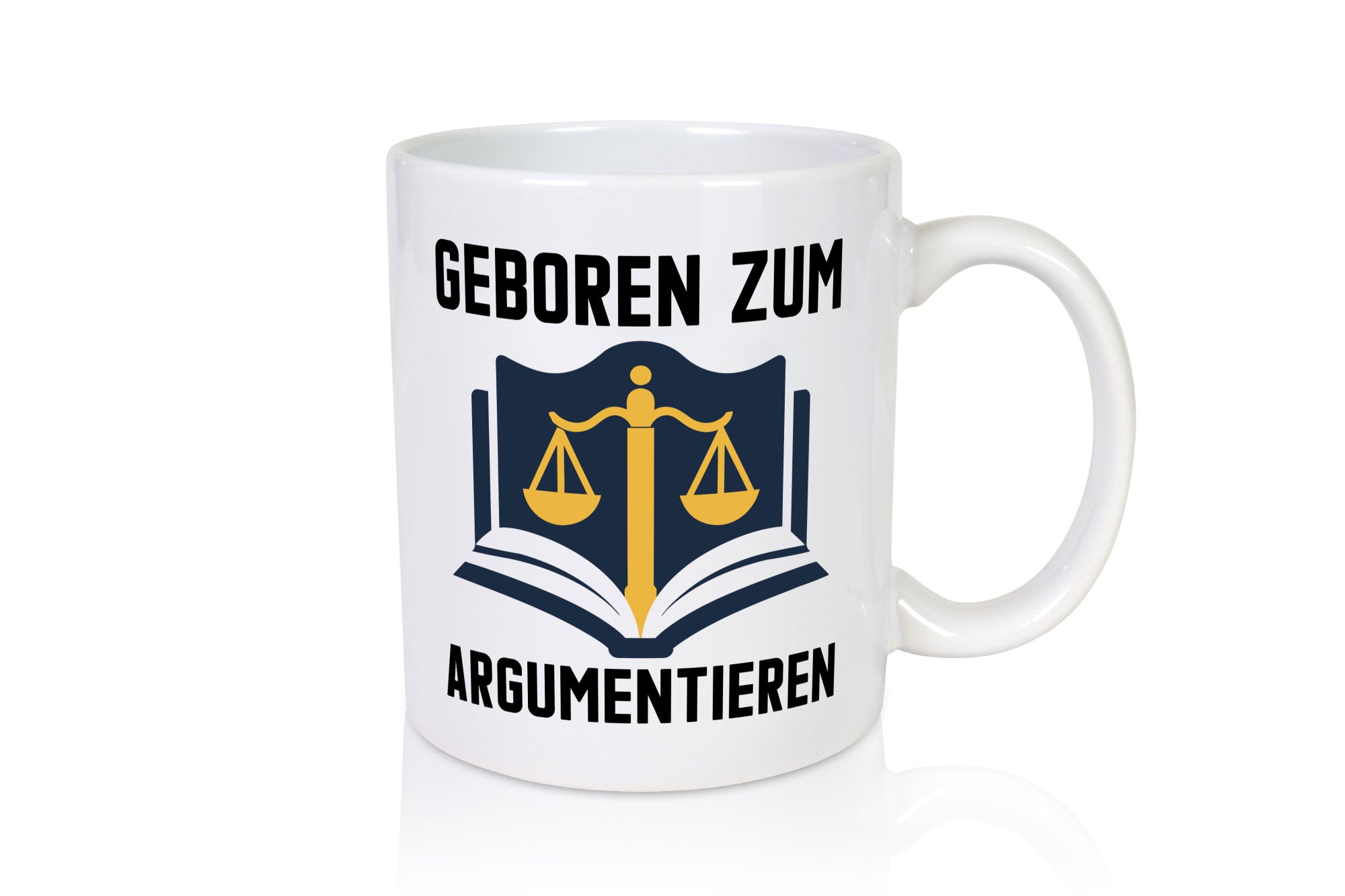 Geboren zum Argumentieren | Argumente Anwalt lustiger Spruch Geschenk