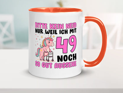 49. Geburtstag | 49 Jahre Mit noch so gut aussehen lustiger Spruch Geschenk