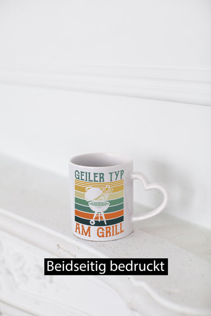 Geiler Typ am Grill | BBQ Freunde Grillmeister Party Humor Geschenkidee Tasse