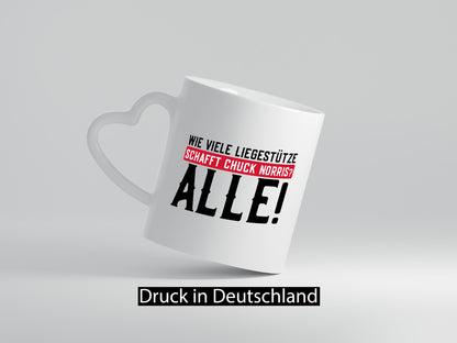Liegestütze | Chuck Norris Witz Nerd witziger Spruch lustiger Geschenk Humor