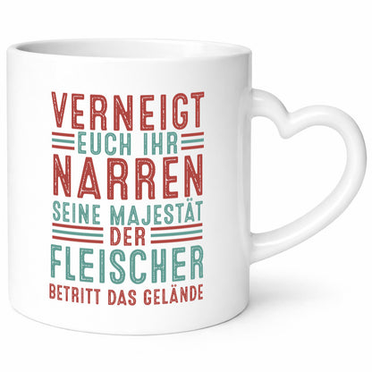 Verbeugt euch: Metzger | Schlachterei v2 lustig Humor Geschenkidee Geschenk