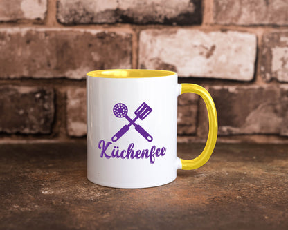 Küchenfee | Mama kocht am besten Muttertag Geschenkidee Familie Humor Tasse