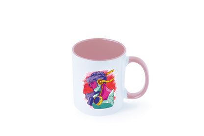 Zeichnung | Kunst Tasse Frauen Motiv cooles Design Humor Geschenkidee