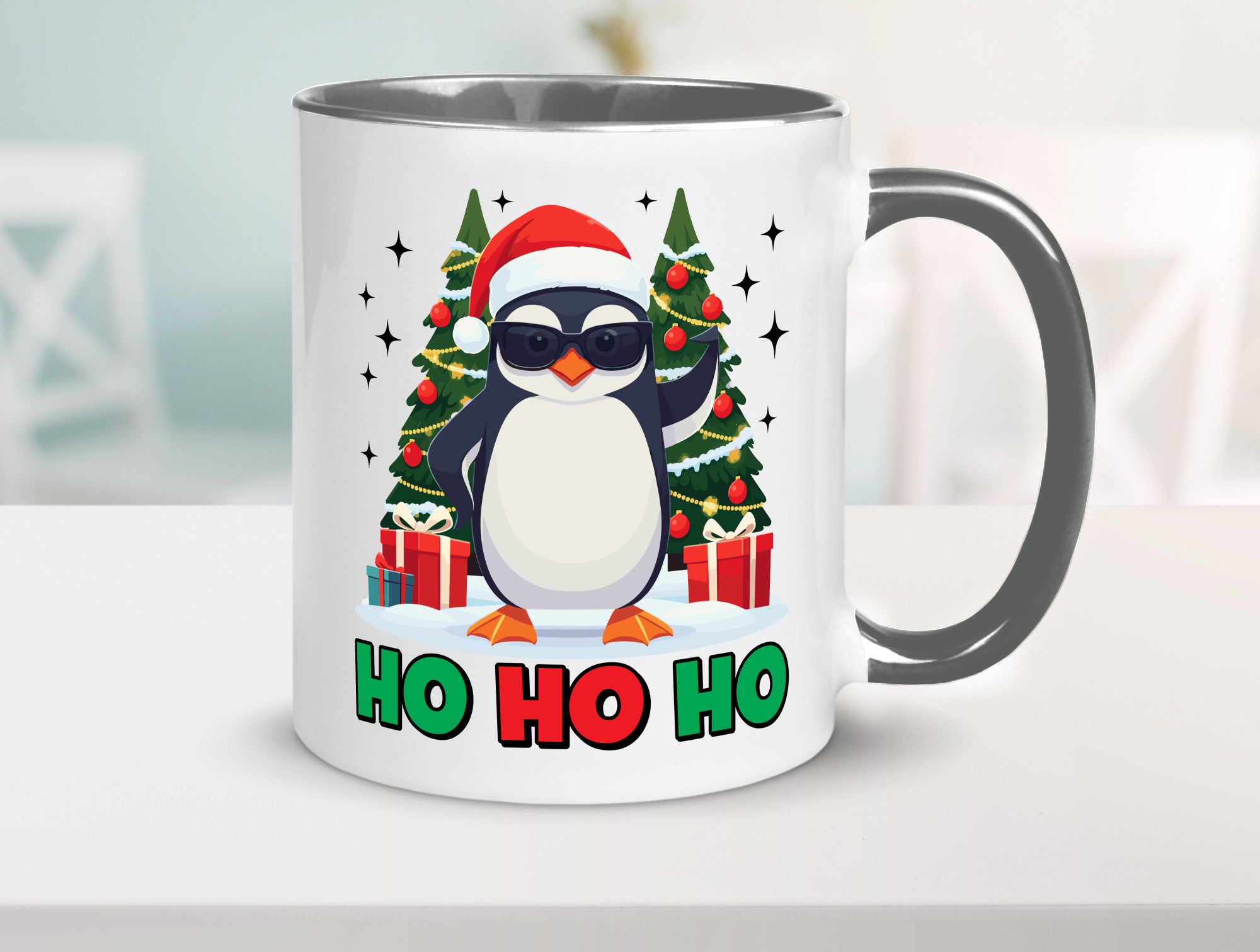 Ho | Weihnachts Pinguine Weihnachten lustig Humor Geschenkidee Geschenk Tasse