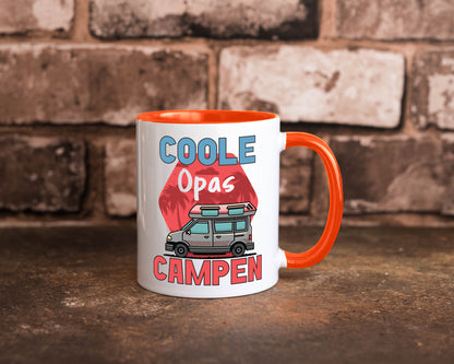 Coole Opas campen | Campingwagen Palmen Geschenk Familie Geschenkidee lustiger