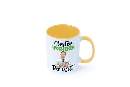 Bester Apotheker | Apotheke Pharmazie v2 Humor Geschenkidee Tasse