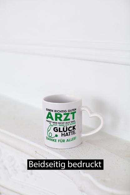 Richtig guter Arzt | Dankeschön Tasse Ärzte Spruch Geschenk Humor Geschenkidee