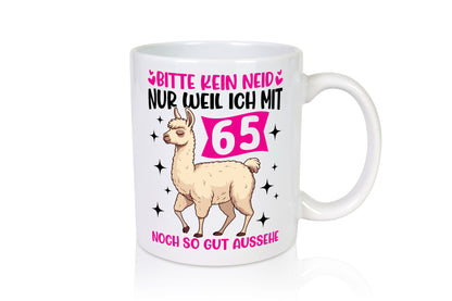 65. Geburtstag | 65 Jahre Lama gut aussehen Geschenkidee Humor Tasse