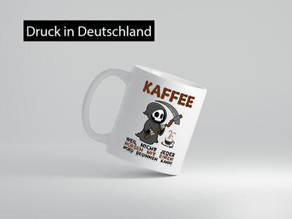 Nicht jeder morgen beginnt mit einem Mord | Sensenmann lustig Humor