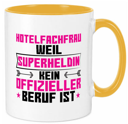 Superheldin Hotelfachfrau | Hotel lustiger Spruch Geschenk Humor Geschenkidee