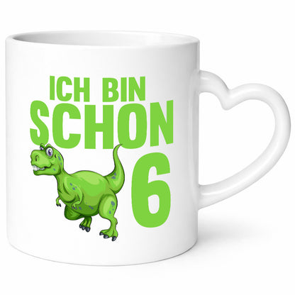 6. Geburtstag | 6 Jahre Dino Dinosaurier lustiger Spruch Geschenk Geschenkidee