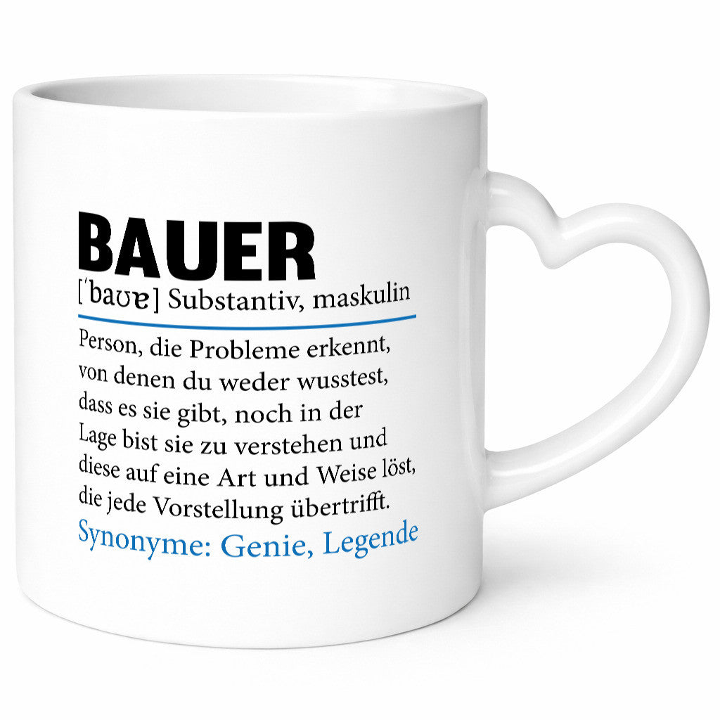 Bauer | Landwirt Bauernhof Landwirtschaft Humor Geschenkidee Tasse