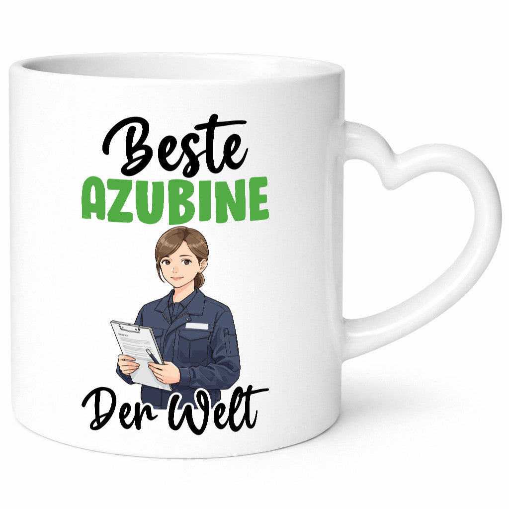 Beste Azubine | Ausbildung Lehre Lehrling v2 Humor Geschenkidee Tasse