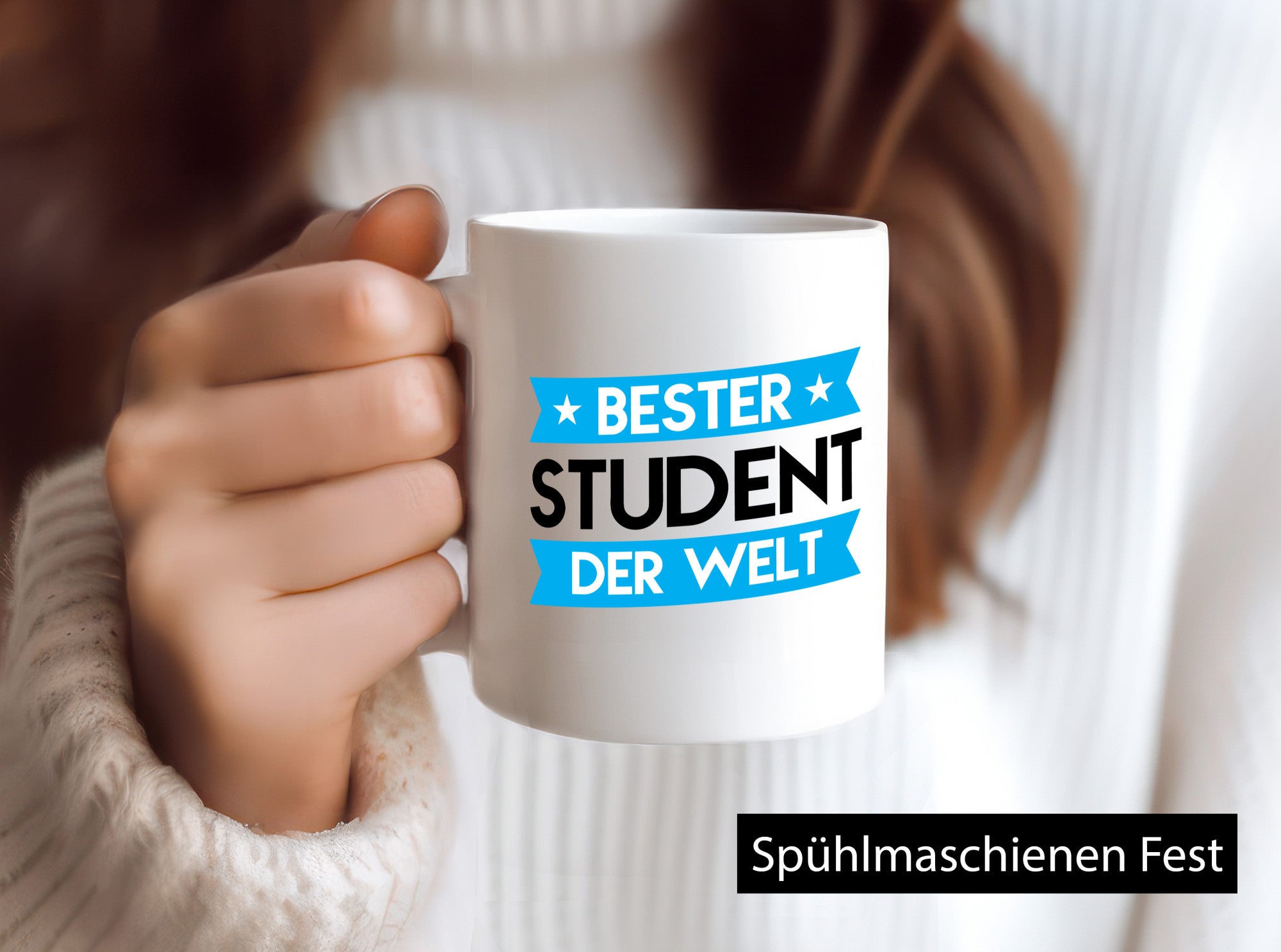 Bester Student | Universität Uni Studium Geschenkidee Humor Tasse