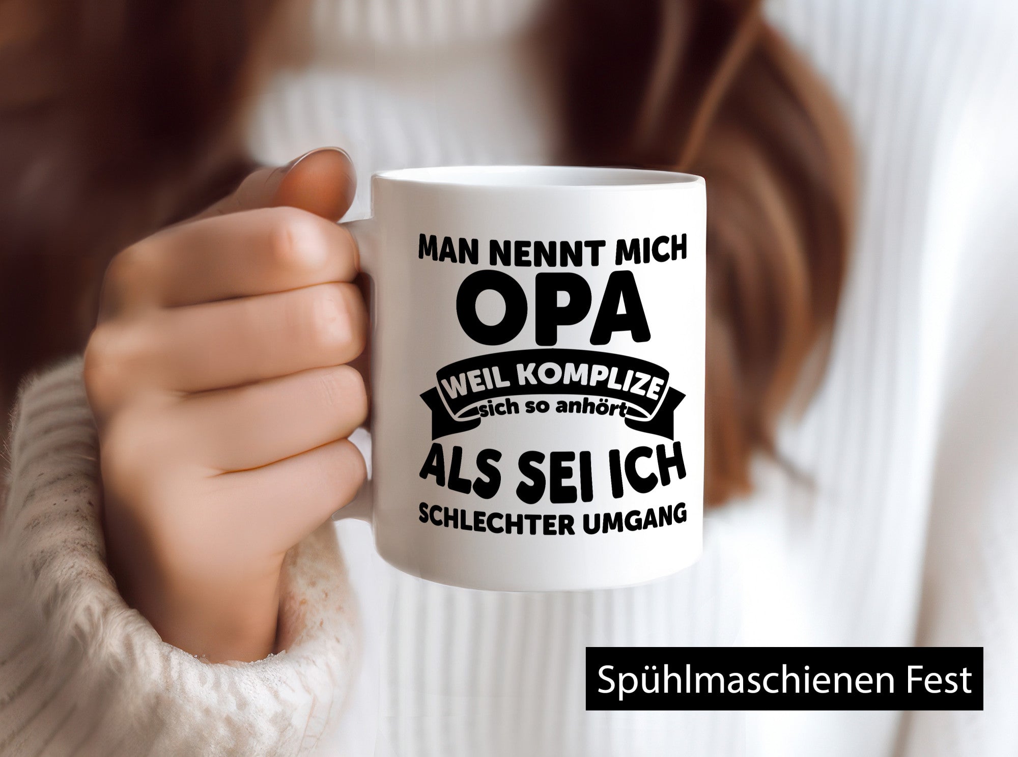 Nenn mich Opa, Komplize schlechter Umgang | Opa Witz Geschenk Familie