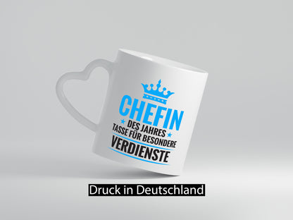 Besonderer Verdienst: Chefin | Führungskraft Vorgesetzte Humor Arbeit Kollegen