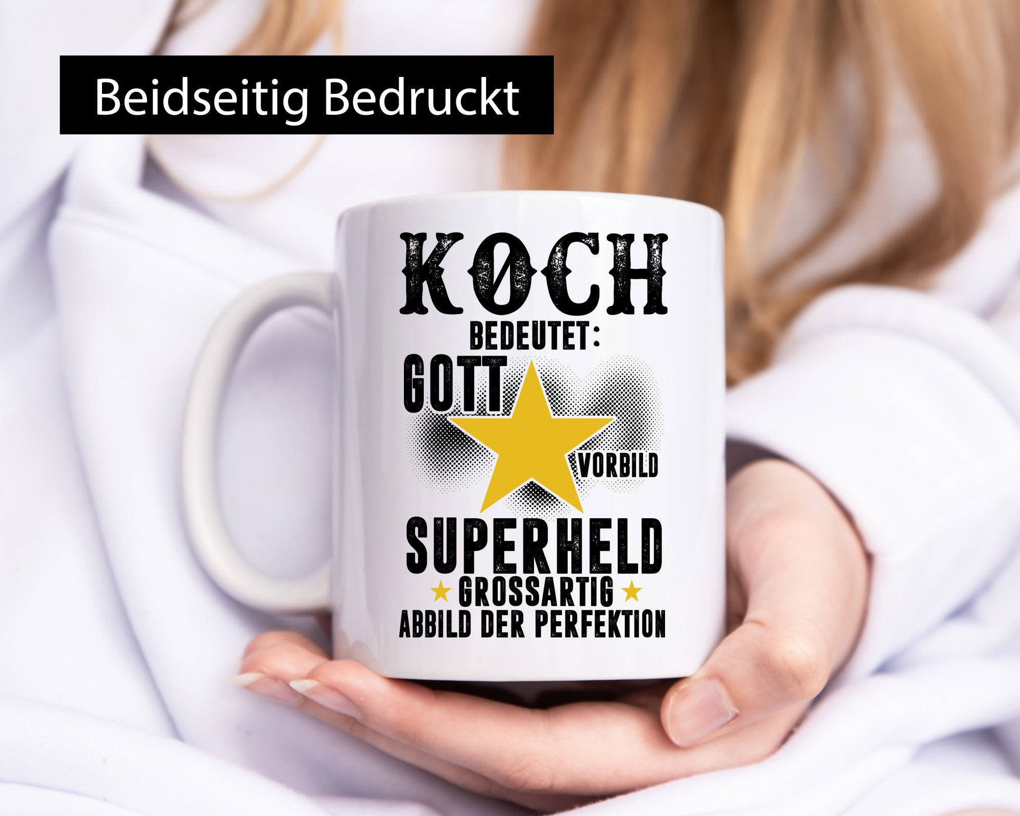 Bedeutung von Koch | Chefkoch Geschenkidee Arbeit Kollegen Büro Humor Tasse