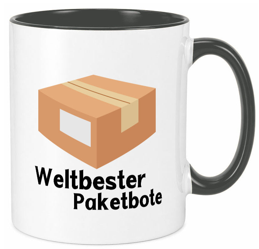 Weltbester Postbote | Paketlieferant lustiger Spruch Geschenk Humor Tasse