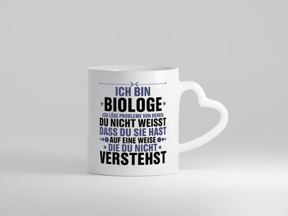 Löse Probleme: Biologe | Biologie Naturforscher Geschenkidee Humor Tasse