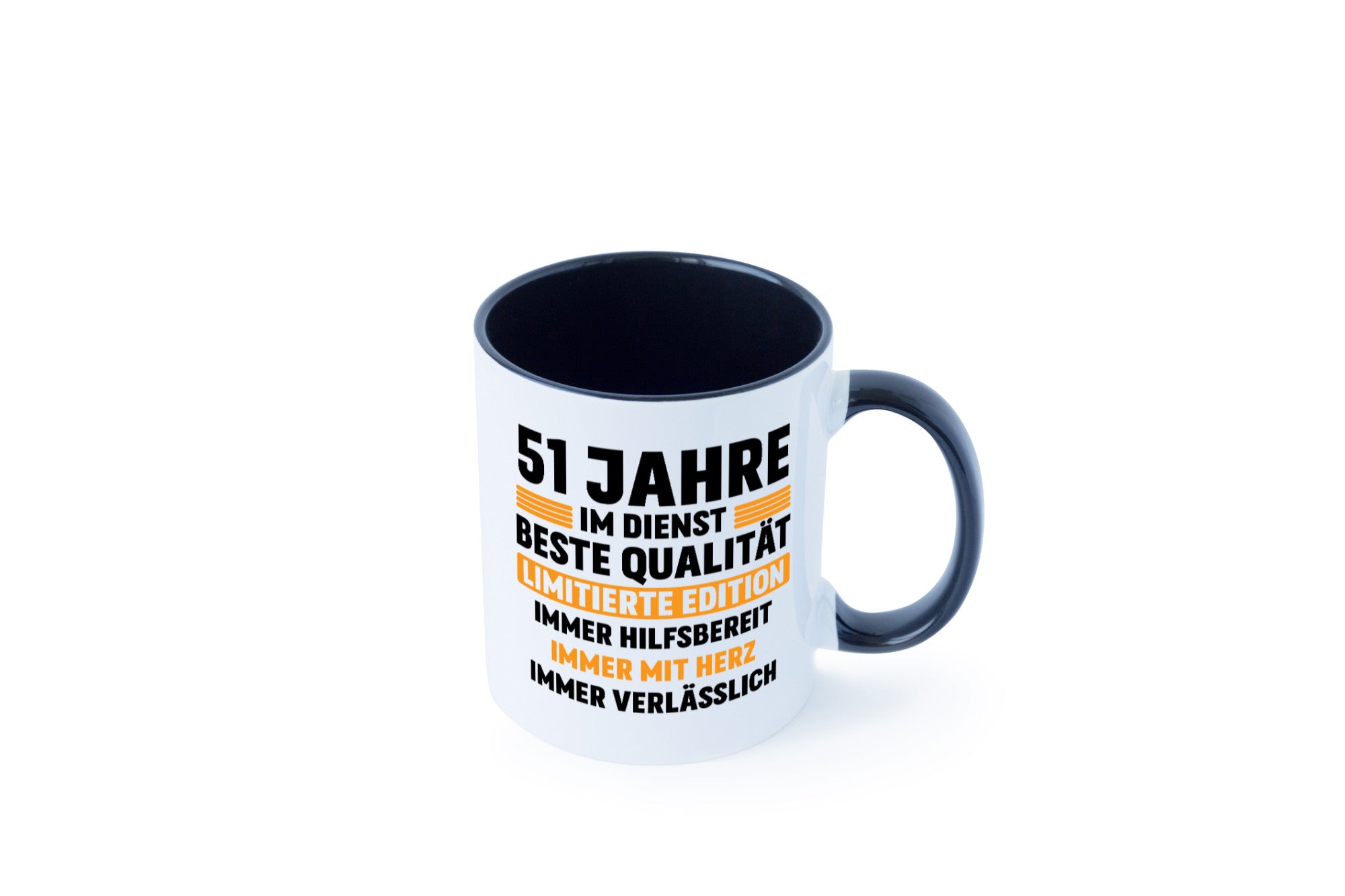 51 Jahre im Dienst | Jubiläum Arbeit lustiger Spruch Geschenk Kollegen Büro