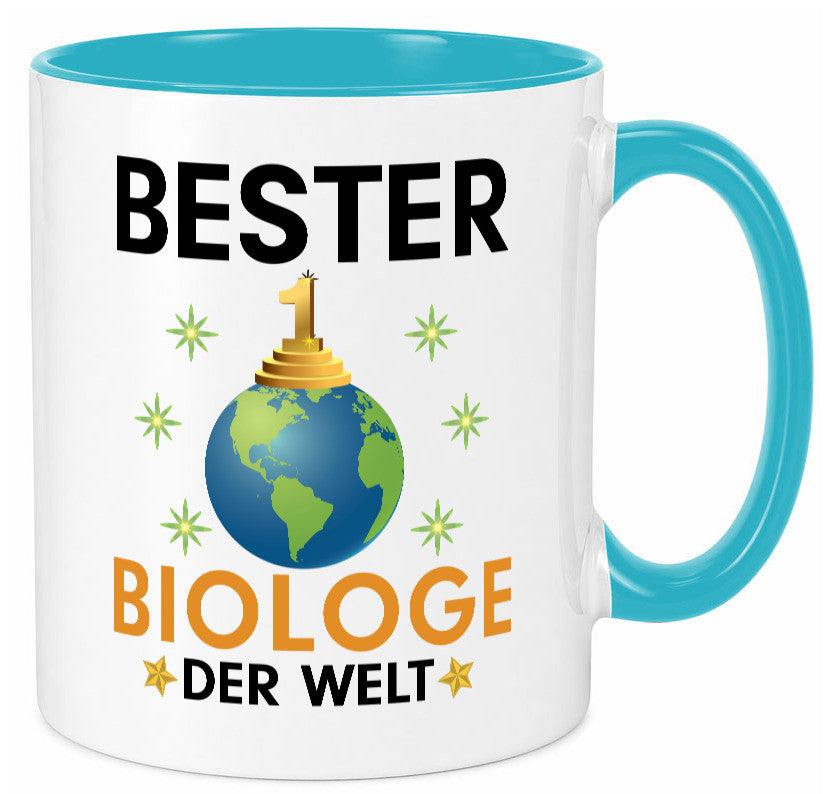 Welt Bester Biologe | Biologie Naturforscher Geschenkidee Humor Tasse