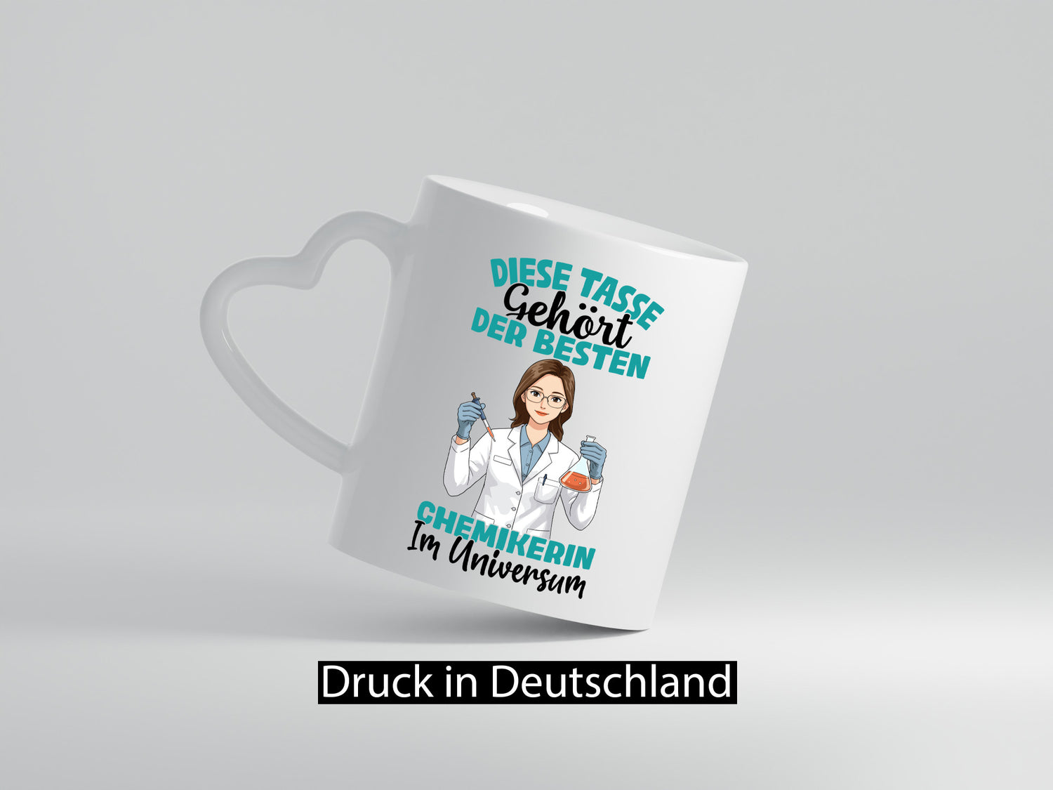 Im Universum: Chemikerin | Chemie Labor lustiger Spruch Geschenk Humor