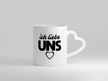 Ich liebe uns | Paar Beziehung Geschenkidee Humor Tasse