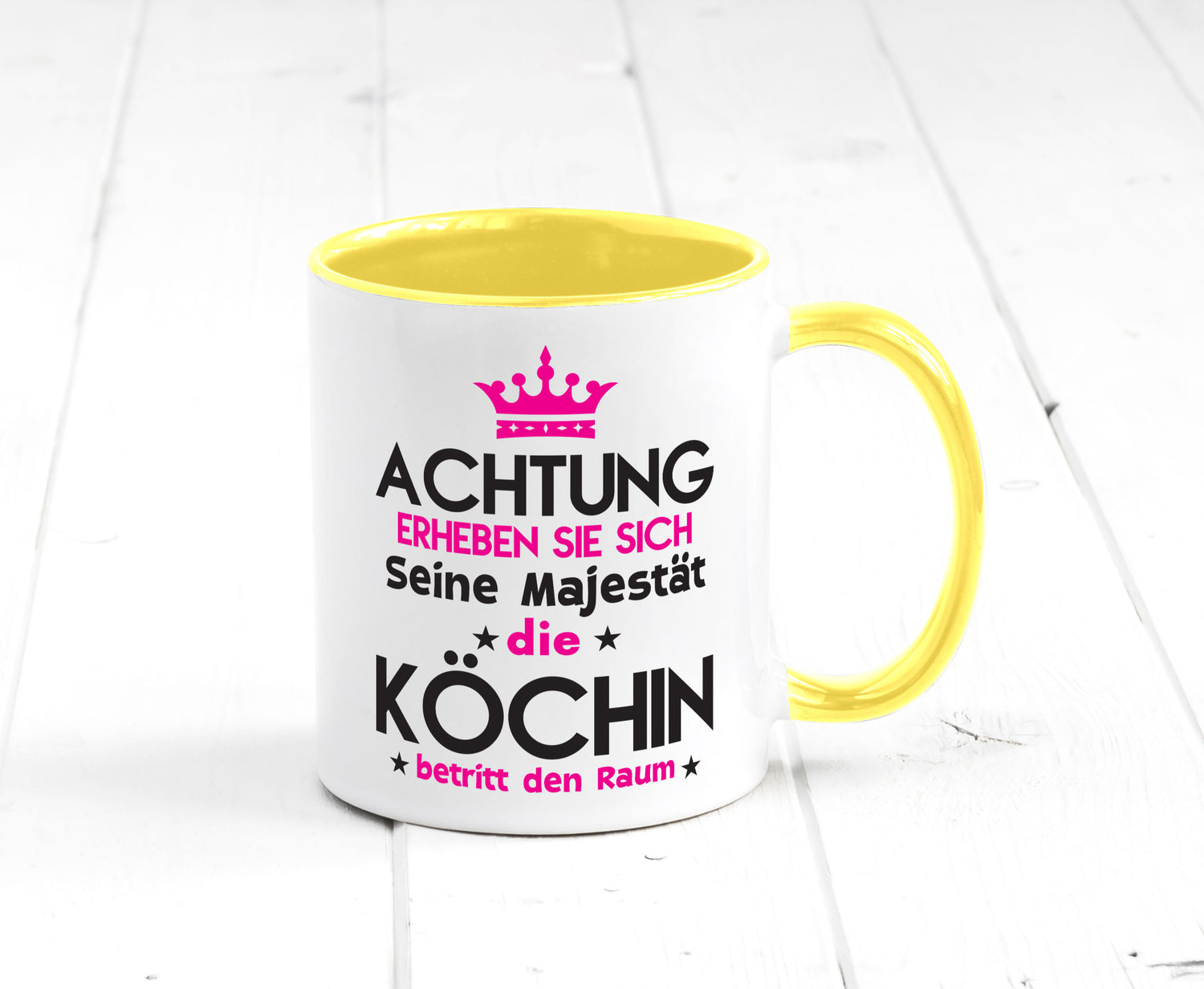Seine Majestät Köchin | Chefköchin Chefkoch Humor Arbeit Kollegen Büro