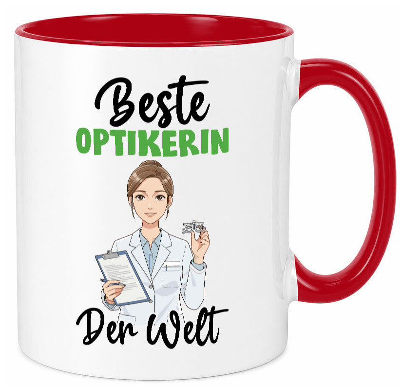 Beste Optikerin | Augenoptik v2 Geschenk Humor Geschenkidee lustiger Spruch