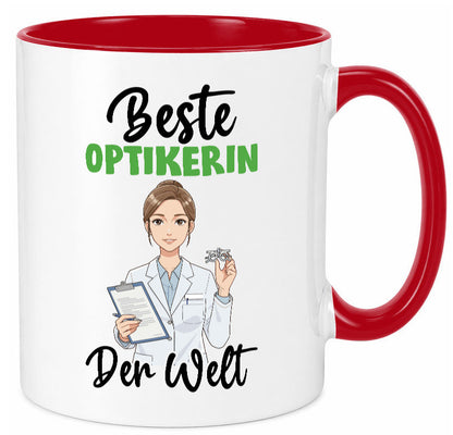 Beste Optikerin | Augenoptik v2 Geschenk Humor Geschenkidee lustiger Spruch
