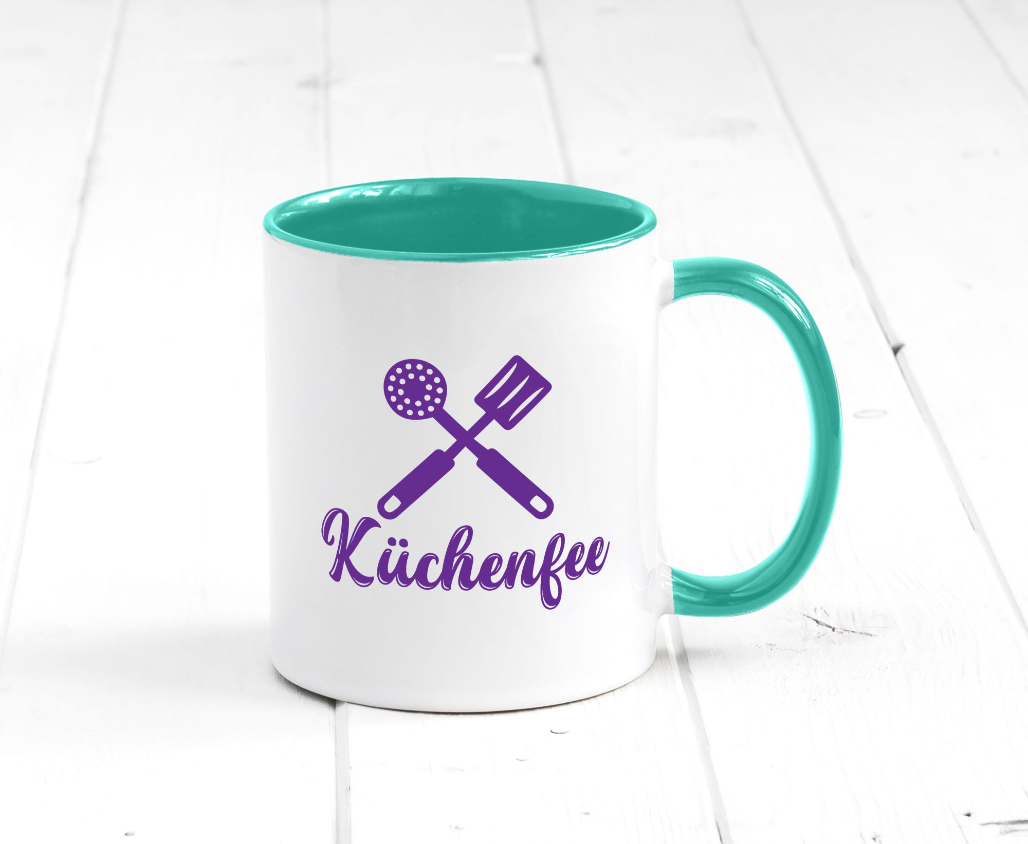 Küchenfee | Mama kocht am besten Muttertag Geschenkidee Familie Humor Tasse