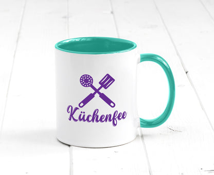 Küchenfee | Mama kocht am besten Muttertag Geschenkidee Familie Humor Tasse