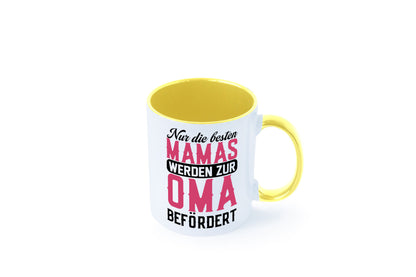 Beste Mama wird zur Oma befördert | Großmutter lustiger Spruch Geschenk Familie