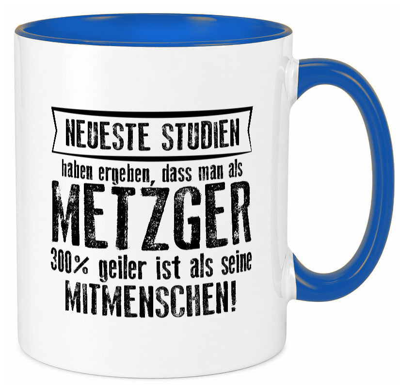 Neuste Studien: Metzger | Fleischer Metzgerei lustig Humor Geschenkidee