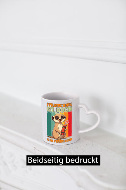 Pyrotechniker ist doch kein Verbrechen | Feuerwerk Geschenkidee Humor Tasse