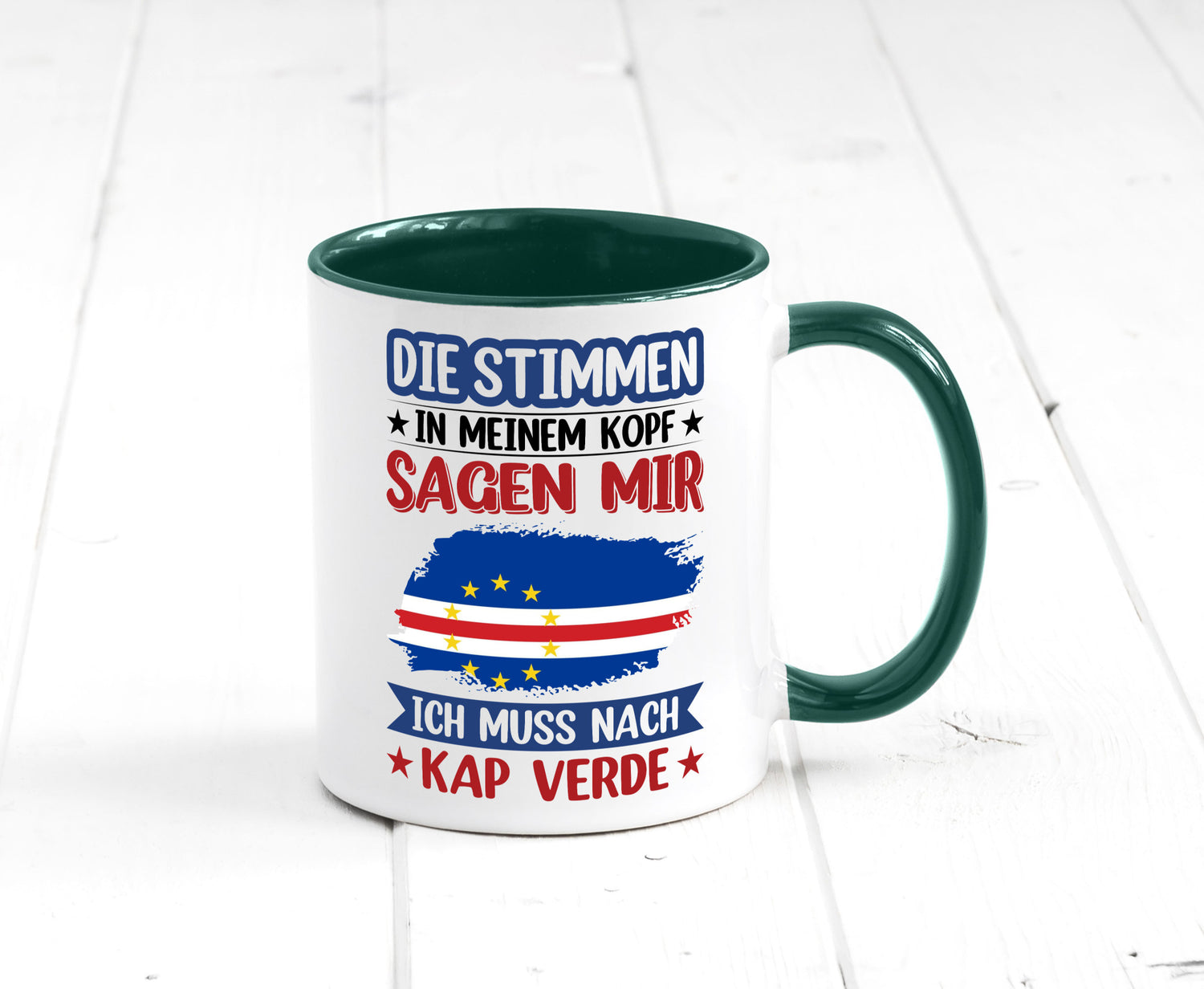 Kap Verde | Urlaub Stimmen in meinem Kopf Traumland lustig Humor Geschenkidee