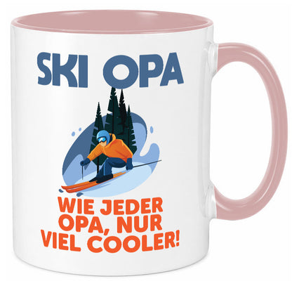 Ski Opa, normal, nur cooler | Skifahrer Bäume Schnee Geschenkidee Familie Humor