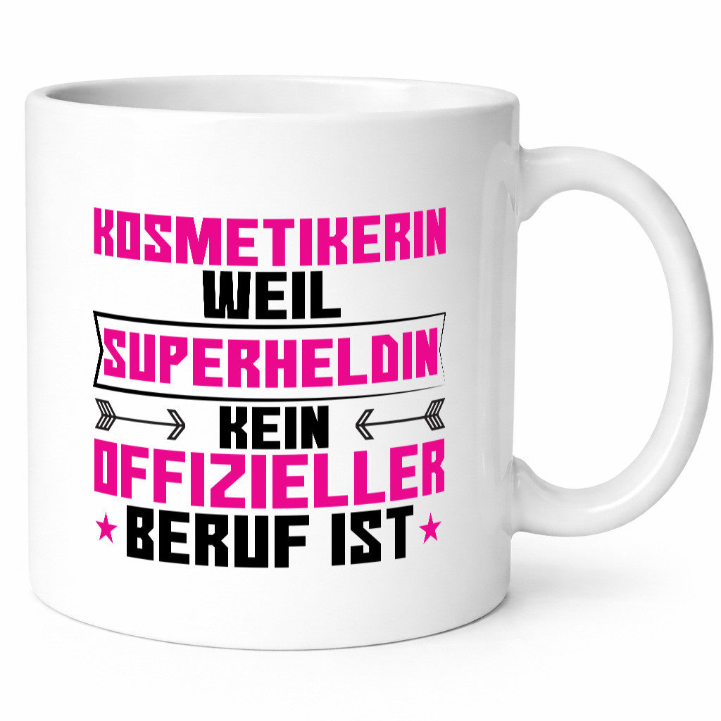Superheldin Kosmetikerin | Kosmetik Stylistin Visagistin Geschenk Humor