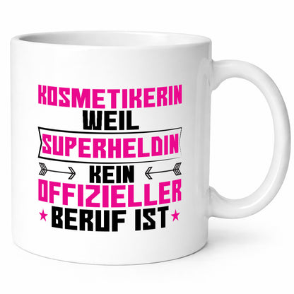 Superheldin Kosmetikerin | Kosmetik Stylistin Visagistin Geschenk Humor