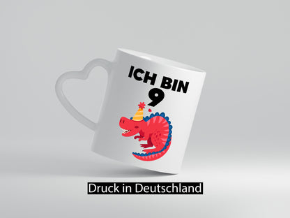 9. Geburtstag | Dino Dinosaurier 9 Jahre Geschenk Geschenkidee lustiger Spruch