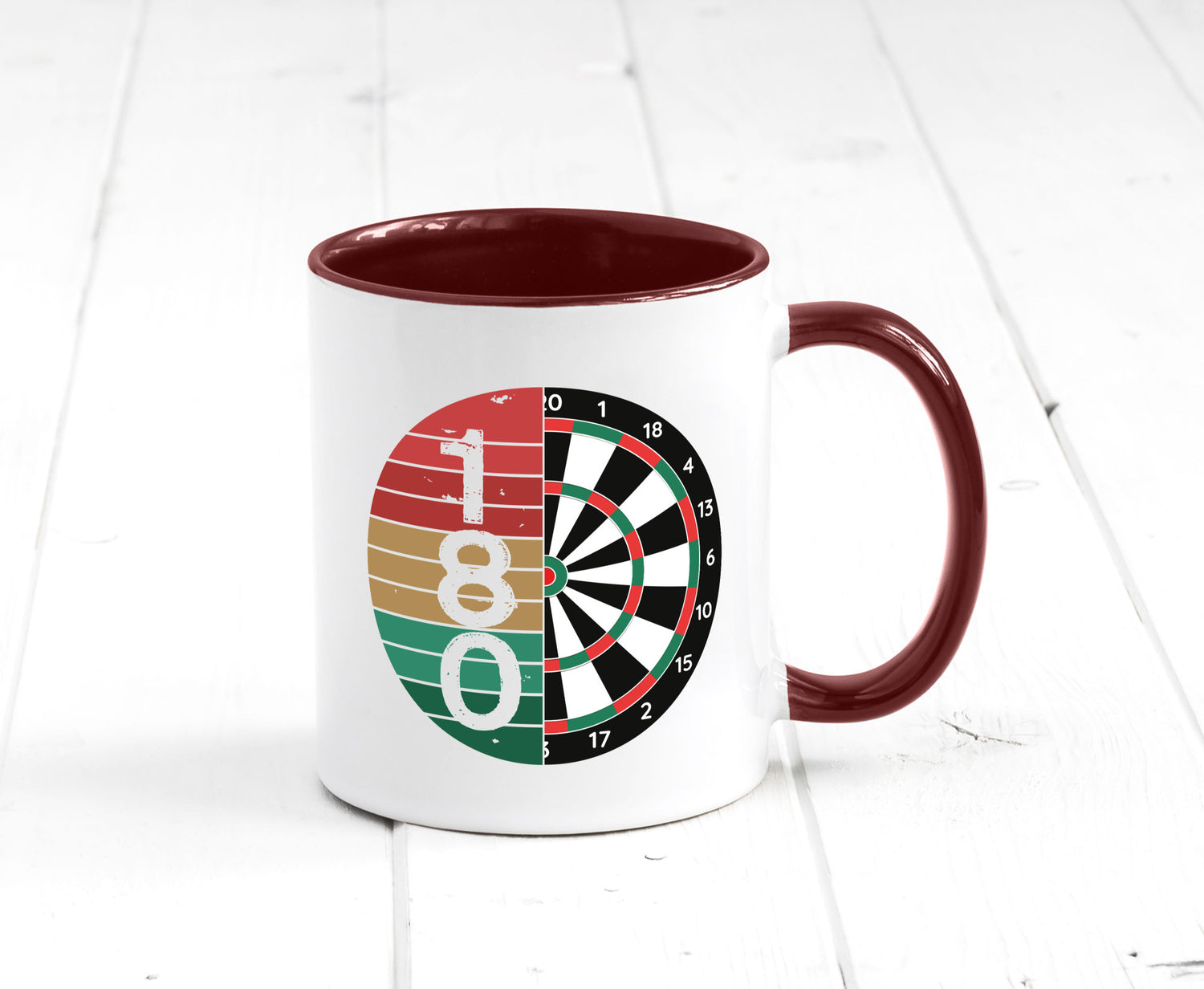Dartsboard | Retro Dartspieler Kollege Freunde Geschenkidee Arbeit Kollegen