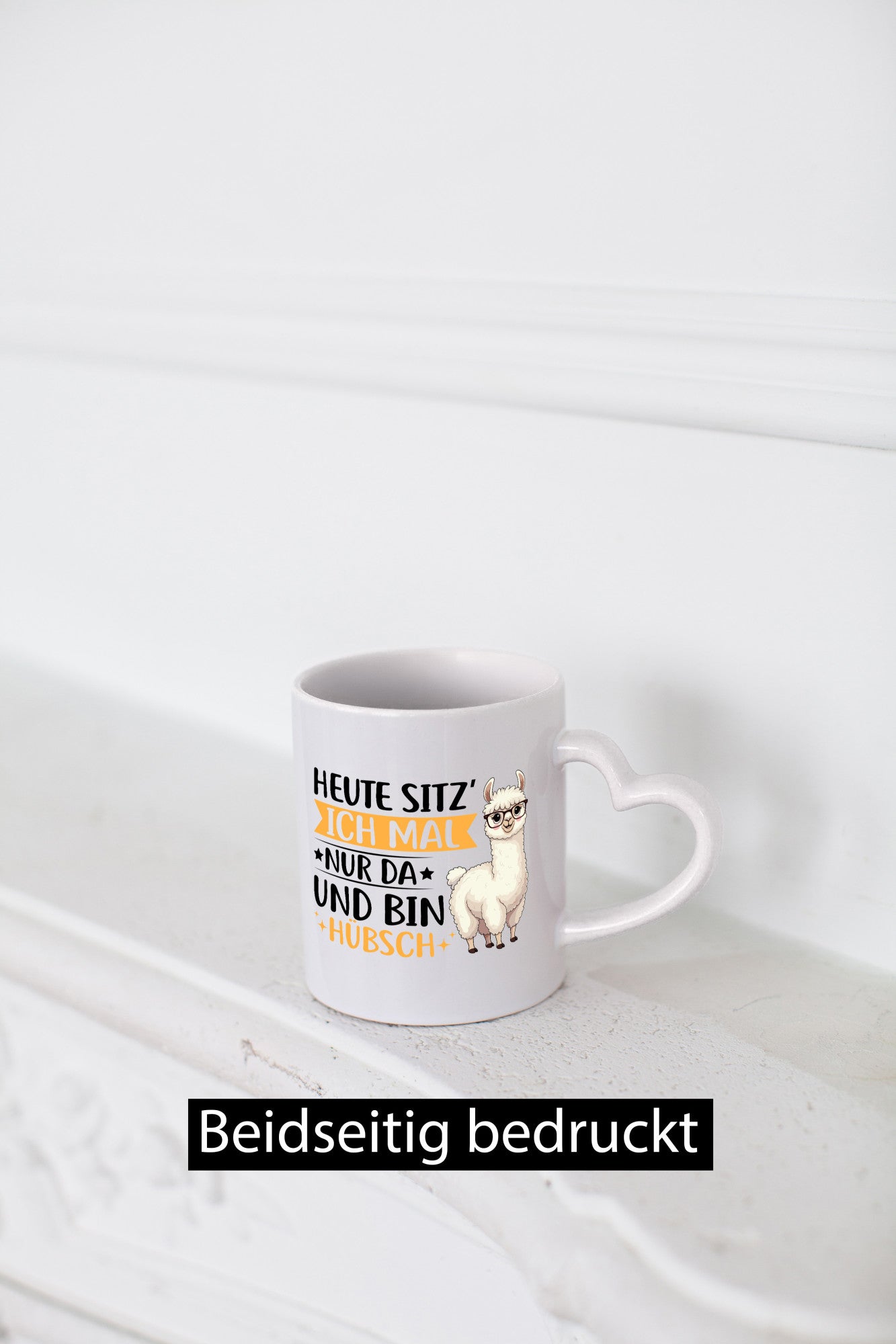 Heute bin ich nur Hübsch | Lama Alpaka Geschenk Humor Geschenkidee lustiger